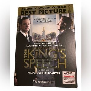 The Kings Speech DVD 2011 Factory Sealed